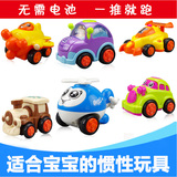 Q版工程车 惯性回力车飞机 儿童益智小汽车玩具 宝宝玩具汽车