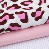 韩式牛奶豹纹布料环保纯棉斜纹床品面料床单被套床上用品手工DIY