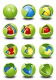 包邮绿豆蛙形象益智球 益智玩具 DIY拼装魔力球　智力球 3D迷宫球