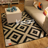 温馨宜家 IKEA 拉普伦陆塔 短绒地毯 艺术地垫 防滑面 平织地毯