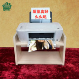 实木办公桌上打印机架子置物架桌面收纳架书架储物架支架文件柜子