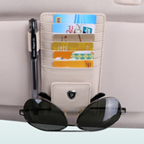 汽车眼镜夹 车用卡片夹遮阳板车载多功能眼睛夹子名片架