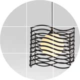 时尚创意个性LED餐厅灯 现代简约大气室内灯北欧装饰多头玻璃吊灯