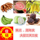 +周年庆】新鲜水果土楼红皮香蕉 4斤包邮果园直销 玫瑰蕉【蕉点