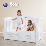 澳洲Boori 实木婴儿床进口南洋杉儿童床多功能宝宝床UL环保油漆
