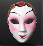 W5A单个脸谱5中式京剧脸谱面具大号墙面装饰主题餐厅间装修