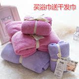 买一送一出口日本AOKEE精装正品超强吸水速干大浴巾柔软婴儿毯