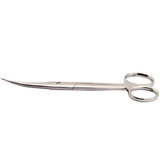上海医疗 手术剪刀 16cm 弯头尖头剪刀手术剪 家用裁缝剪刀J21160