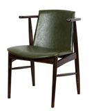 实木扶手椅家用单人书桌椅休闲简约靠背椅沙发椅北欧宜家餐桌椅子