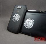 怪物猎人 雷狼龙 碎龙 雄火 限定主机金属贴手机贴纸 3DS笔记本贴