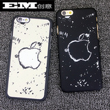 iphone6s苹果plus夜光荧光手机外壳苹果5s磨砂4s塑料超薄保护套