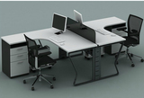 现代简约办公家具职员办公桌椅组合 主管 会议桌 文件柜 用品