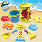 儿童沙滩玩具套餐宝宝玩沙挖沙工具戏水沙漏海边海滩水桶小孩铲子