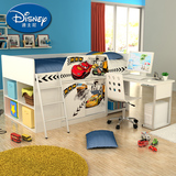 迪士尼酷漫居儿童家具 卡通儿童床 多功能组合床 男孩衣柜书桌床
