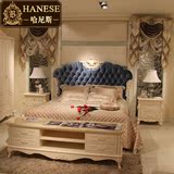 欧式床双人床 卧室实木婚床 法式1.8米床 高档奢华大床 卧室家具