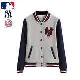 2015韩版秋装新款 MLB棒球服NY洋基队学生长袖情侣外套开衫男女潮