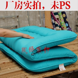 可拆洗日式加厚10cm打地铺床垫1.5m睡垫单双人榻榻米床褥子可折叠