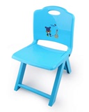 儿童小椅子可折叠靠背椅 塑料加厚幼儿园专用安全靠背椅