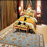 开尔地毯欧式奢华羊毛真丝卧室地毯JL系列