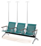输液椅 豪华高档输液椅三人位绿色点滴椅 吊针椅 排椅等候椅