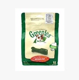 美国 Greenies绿的绿地洁齿骨 宠物洁牙骨 狗零食中号 18支装