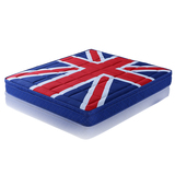 美之阁 米字旗 英伦独立弹簧1.8米压缩床垫席梦思天然乳胶床垫
