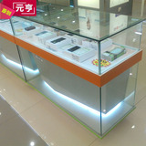 2015新款三星苹果华为OPPO手机柜台数码展柜手机中岛柜玻璃展示柜
