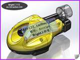 潜水器RC水下机器人潜艇航模机械素材设计非标自动3D图纸三维模型