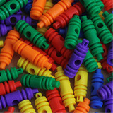 智力棒拼插玩具幼儿园桌面塑料拼装拼接启蒙积木儿童益智拼插玩具