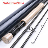 NANOplus9064 6号4节2.7米碳竿桶溪流碳素飞蝇钓竿正品出口麦凯诗