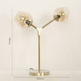 简约枝形创意台灯原子台灯玻璃魔球台灯不锈钢装饰台灯后现代台灯