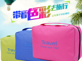 韩版新款户外旅行洗漱包 防水便携式折叠洗漱包袋  可悬挂化妆包