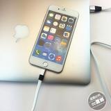 苹果5s 直充高速手机数据线七彩iPhone6 6s plus单头平板充电线