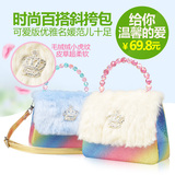 儿童斜挎包手提包新款韩版可爱男童女童小包包幼儿零食包迷你公主