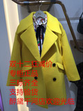lily2015冬装新款羊毛呢子大衣 丽丽专柜正品代购风衣115450F1522