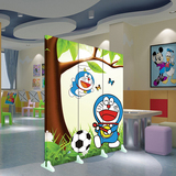 幼儿园卡通屏风 儿童房卧室可移动折叠隔断墙 可爱摄影背景墙KD-5