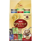 现货限量版日本UCC滤挂式挂耳咖啡滴漏黑咖啡六种口味12片装