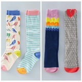 mini boden英国代购  女童袜子 16春2双装长筒袜(1-14岁)53038