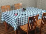 格子桌布餐厅台布自助餐布艺酒店桌布茶几布饭店红绿咖啡格子方形