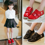 哈皮安妮女童皮鞋2016春季新款韩版中大童英伦风学生流苏儿童皮鞋