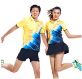 2015新款川崎羽毛球服装男款15111女款15212T恤运动上装速干