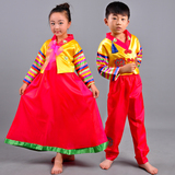 儿童韩服女孩男女童朝鲜族演出服朝鲜服大长今舞蹈服韩国民族古装
