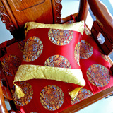 中式红木沙发坐垫椅垫餐椅垫官帽椅太师椅靠背实木海绵椅子凳子垫