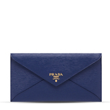Prada/普拉达女士真皮新款纯色手拿包信封包1MF175 UZF
