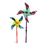 美国B.Toys 户外儿童玩具大风车轮 彩色风车传统玩具两个装 3岁+