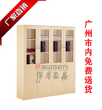 广州办公家具办公柜高文件柜子资料柜木质板式可带锁二门三门四门