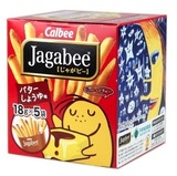 现货 日本进口零食卡乐b Calbee Jagabee 薯条三兄弟 黄油芝士味