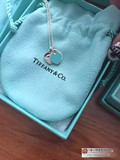 【美国预定】正品代购TIFFANY & CO.蒂芙尼桃心项链珐琅