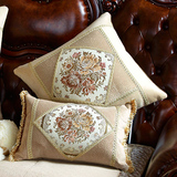 拉斐尔家居欧式抱枕靠垫含芯床头沙发靠枕绣花布艺 可定制