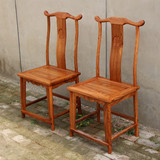 红木花梨木仿古中式餐椅实木餐椅明清古典靠背椅子现代家用餐桌椅